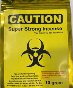 Caution Herbal Incense